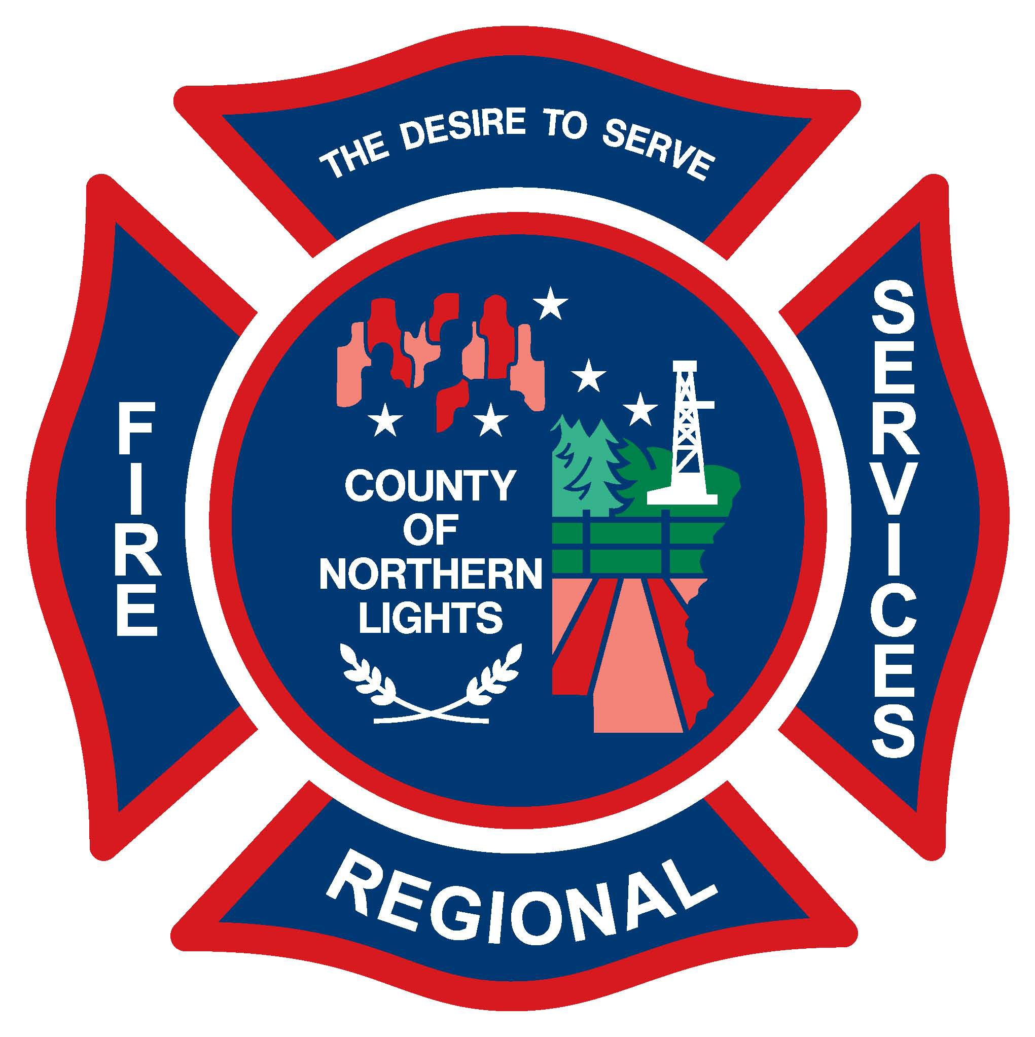 County of Northern Lights Regional Fire Services Logo
